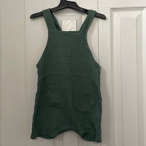 Zara Toddler Boy Linen Short Overalls
